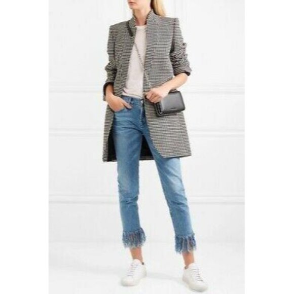 3 x 1 Jeans Fringe Straight Crop Stella Sz 27 - Picture 1 of 12